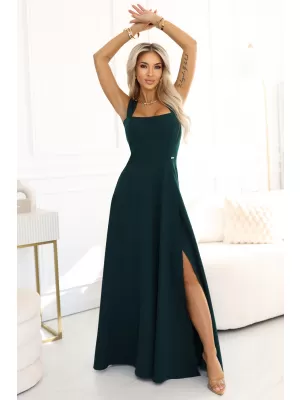 Kleid NUMOCO 633-2 FLASCHENGRÜN