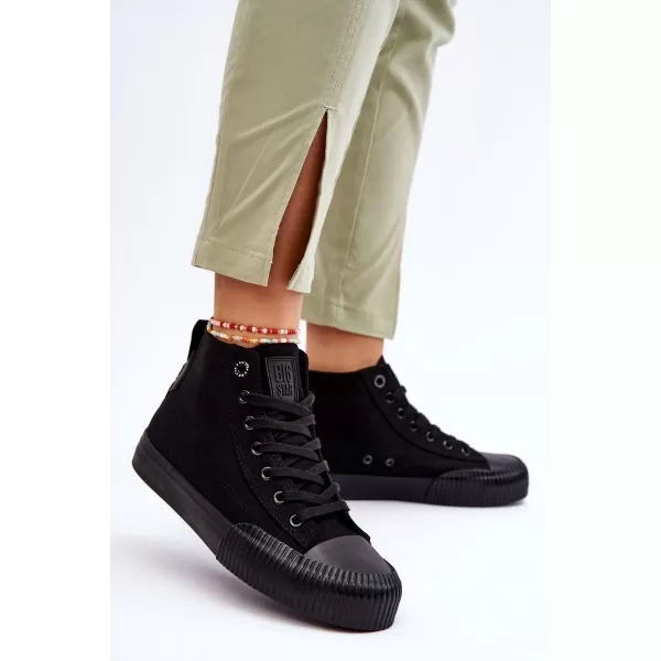  Damen-Sneaker BIG STAR LL274444 SCHWARZ Big Star Shoes 