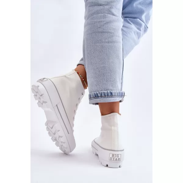  Damen-Sneaker BIG STAR LL274156 WEISS Big Star Shoes 