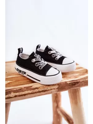 Kinder-Sneaker BIG STAR KK374049 SCHWARZ Big Star Shoes