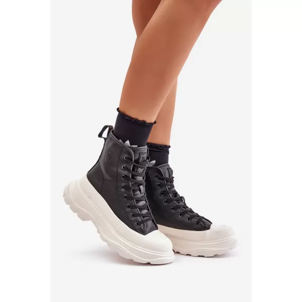  Damen-Sneaker BIG STAR OO274A599 SCHWARZ Big Star Shoes 