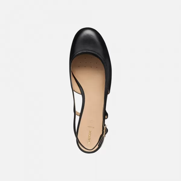  Ballerinas für Damen GEOX VIRNILISA B G012910 SCHWARZ 