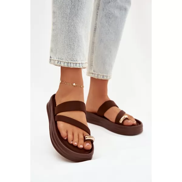  Damenhausschuhe BOTO FARIELLE 41284 BRAUN 