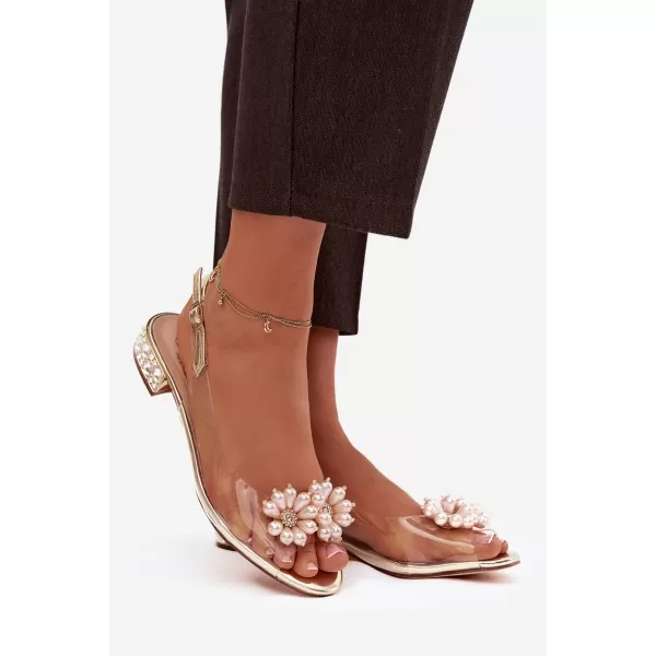  Damensandalen D&A MR52-229 GOLD 