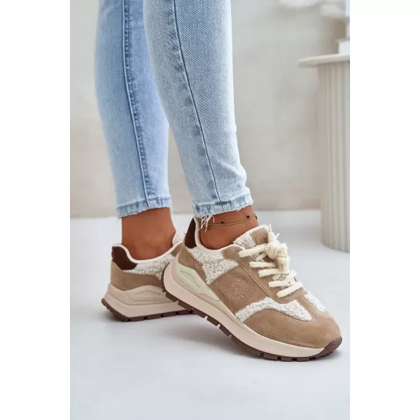  Damenschuhe BIG STAR OO274A317 BEIGE Big Star Shoes 