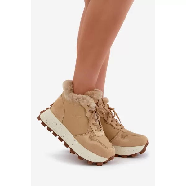  Damenschuhe BIG STAR OO274A330 BEIGE Big Star Shoes 