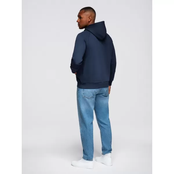  Herren-Sweatshirt OMBRE OM-SSNZ-0250 MARINEBLAU 