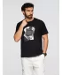 Herren-T-Shirt OMBRE OM-TSPT-0261 SCHWARZ