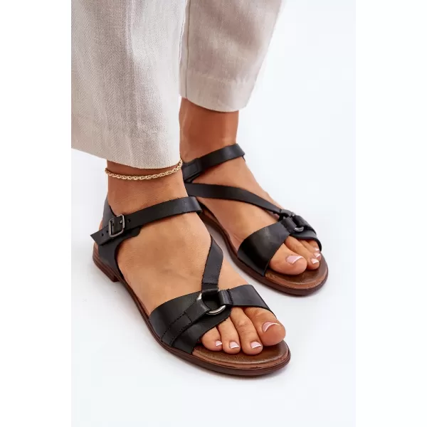  Damensandalen ZAZOO 40182 SCHWARZ 