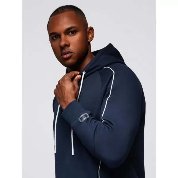  Herren-Sweatshirt OMBRE OM-SSNZ-0250 MARINEBLAU 
