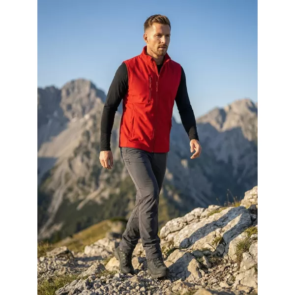  Herren-Softshellweste ALTISPORT NoPrint NP/ALM865 ROT 