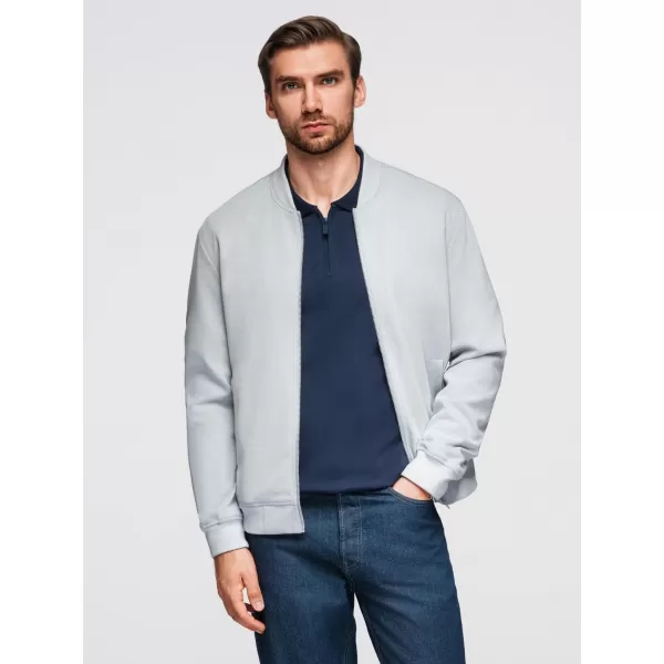  Herrenjacke OMBRE OM-JANP-0159 HELLGRAU 