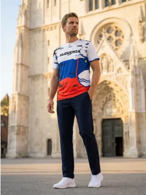 Premium-T-Shirt für Herren ALTISPORT VOJ/ALM036SI/TR01 SLOWENIEN