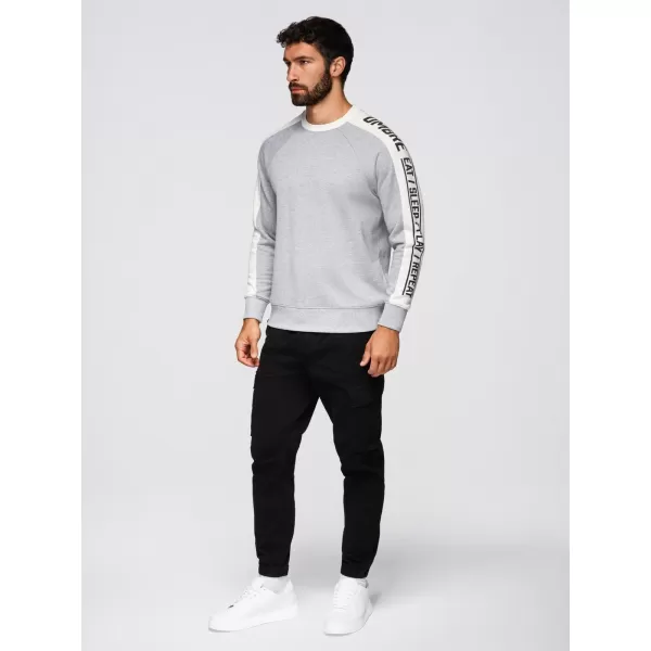  Herren-Sweatshirt OMBRE OM-SSNZ-0200 GRAUE MELANGE 