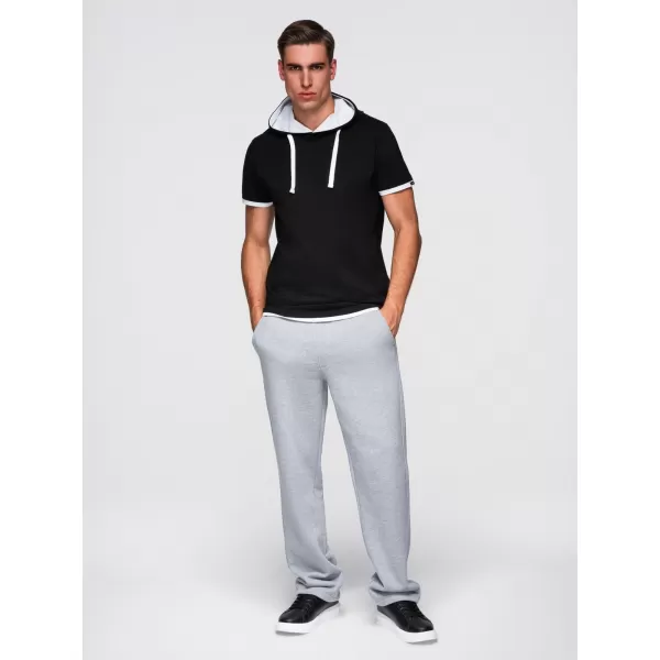 Herren-T-Shirt OMBRE OM-TSCT-0256 SCHWARZ 
