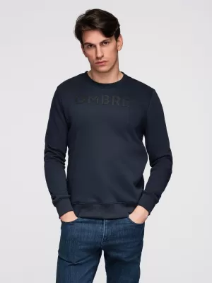 Herren-Sweatshirt OMBRE B1711 MARINEBLAU