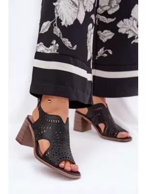 Damensandalen BOTO TOSINE 36731 SCHWARZ