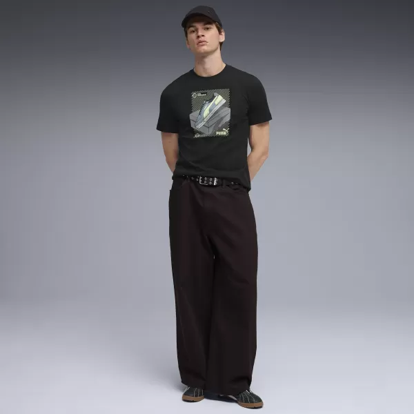  Herren-T-Shirt PUMA GRAPHIC TEE 691777_01 PUMA SCHWARZ 