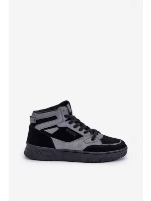 Herren-Sneaker BIG STAR OO174303 SCHWARZ Big Star Shoes
