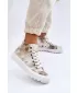 Damen-Sneaker BIG STAR LL274047 WEISS/OLIVE Big Star Shoes