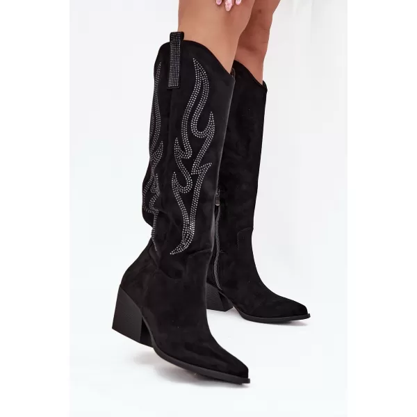  Damenschuhe mit Absatz BOTO JOVINA 38555 SCHWARZ 