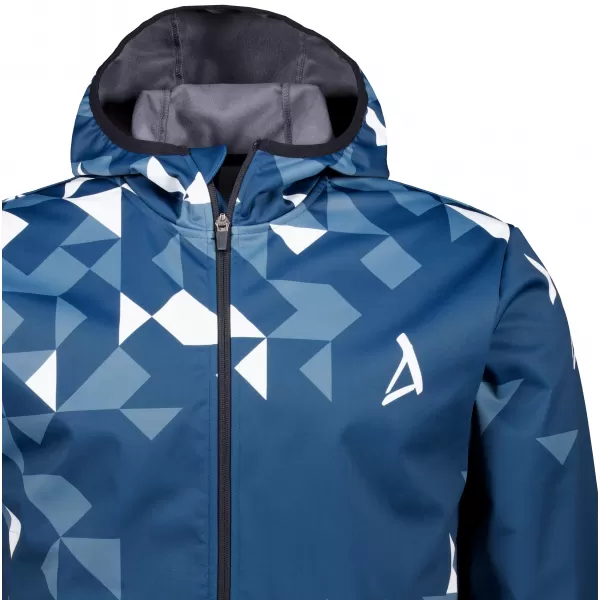  Premium-Softshelljacke für Herren ALTISPORT VOJ/ALM108JACK01 MARINEBLAU/WEIß 