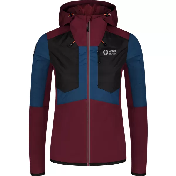  Damenjacke NORDBLANC OPENING NBWJL8329 BURGUND 