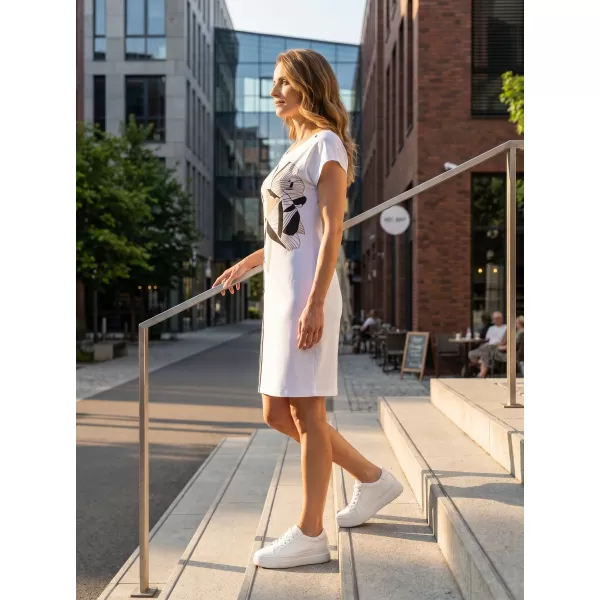  Kleid ALTISPORT HONORIA WEIß/BEIGE 