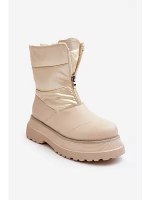 Schneemänner für Frauen GOE MM2N4079 BEIGE