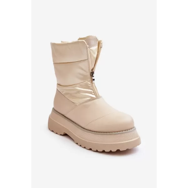  Schneemänner für Frauen GOE MM2N4079 BEIGE 