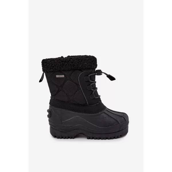  Kinder-Schneestiefel BIG STAR OO374073 SCHWARZ Big Star Shoes 