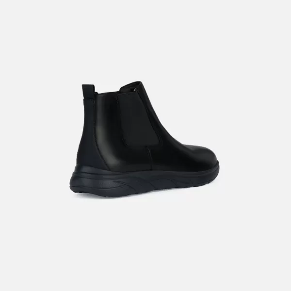  Herren-Stiefeletten GEOX PORTELLO G006545 SCHWARZ 