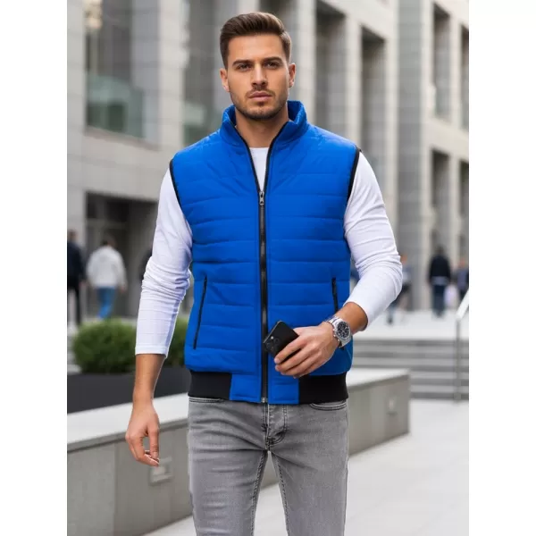  Herrenweste DSTREET TX4017 BLAU 