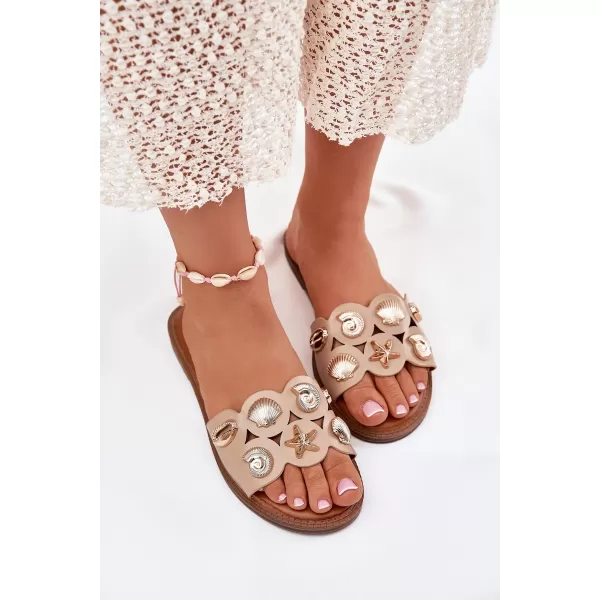  Damenhausschuhe BOTO NALOTHIEL 37789 BEIGE 