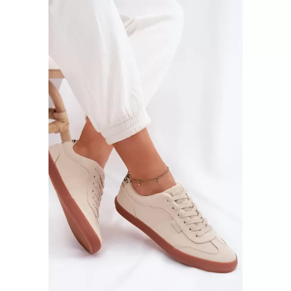  Damen-Sneaker BIG STAR TT274358 BEIGE Big Star Shoes 