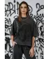 Übergroßes T-Shirt für Damen NEBBIA x Sexsdreams 814 SCHWARZ