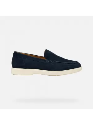 Herrenmokassins GEOX SPHERICA EC17 G014395 DUNKELBLAU