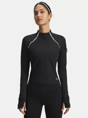 Damen-T-Shirt UNDER ARMOUR UA VELOCITI PRO CW HALF ZIP 6004015-001 SCHWARZ
