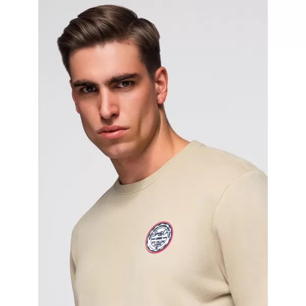  Herren-Sweatshirt OMBRE B1713 BEIGE 
