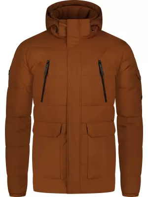 Herren-Winterjacke NORDBLANC FYRN NBWJM8257 PUŠTÍKS BRAUN