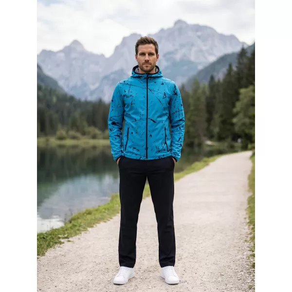  Premium-Softshelljacke für Herren ALTISPORT VOJ/ALM034JACK01 SMARAGD 