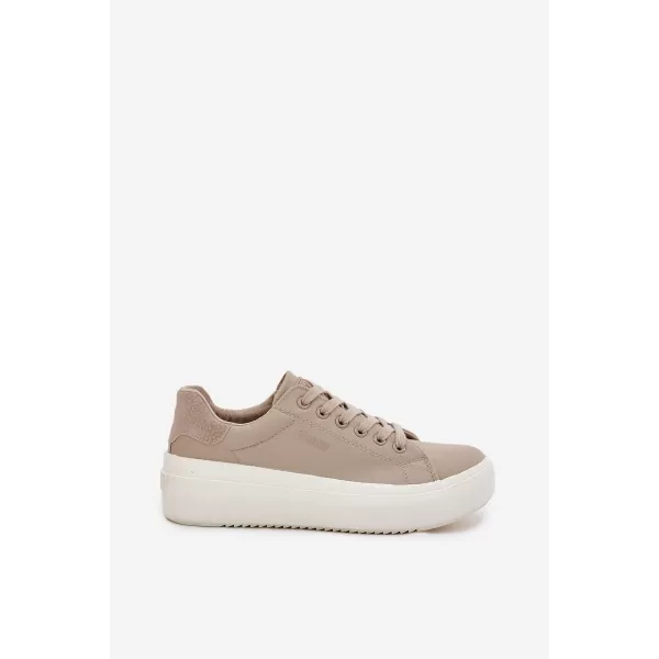  Damen-Sneaker BIG STAR RR274465 BEIGE Big Star Shoes 