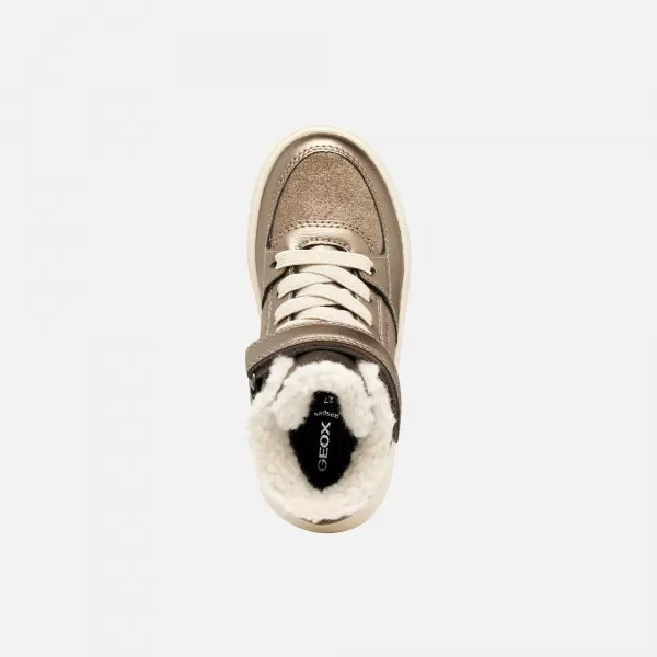  Mädchen-Sneaker GEOX THELEVEN AB J56HTA077BCC9006 GOLDEN 