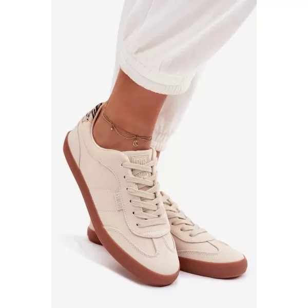  Damen-Sneaker BIG STAR TT274358 BEIGE Big Star Shoes 