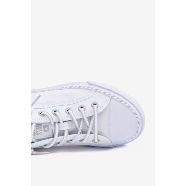  Damen-Sneaker BIG STAR TT274388 WEISS Big Star Shoes 