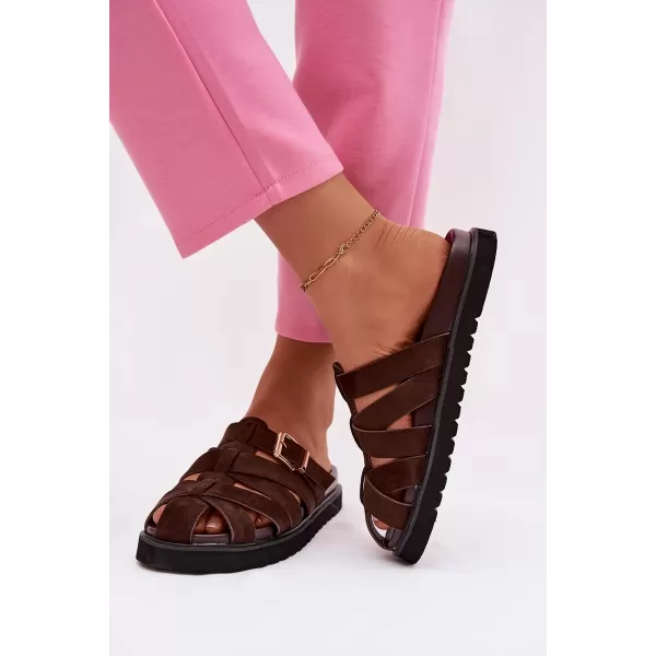  Damenhausschuhe BOTO ROSELISSE 41561 BRAUN 