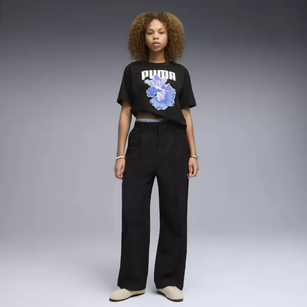  Damen-T-Shirt PUMA GRAPHICS RELAXED TEE BETTER 691908_01 PUMA SCHWARZ 