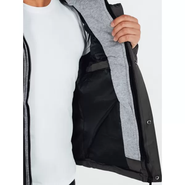  Herrenjacke DSTREET TX5103 DUNKELGRAU 