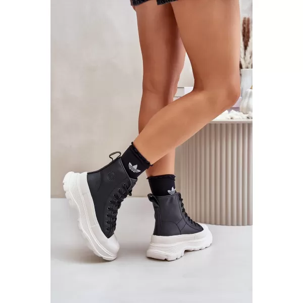  Damen-Sneaker BIG STAR OO274A599 SCHWARZ Big Star Shoes 