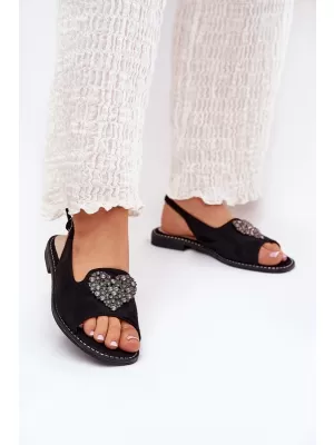 Damensandalen S.BARSKI KV27-018 SCHWARZ